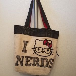 Hello Kitty I ❤ Nerds Bag